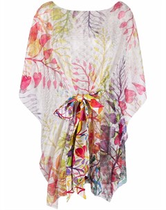 Пляжное платье с цветочным принтом Missoni mare