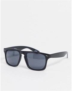 Квадратные солнцезащитные очки в черной оправе Jeepers peepers