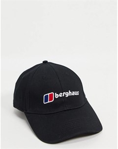 Черная кепка с логотипом Recognition Berghaus