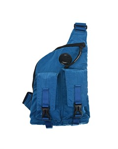 Синяя сумка с черными вставками детская C.p. company