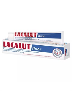 Профилактическая зубная паста Fluor 75 мл Зубные пасты Lacalut