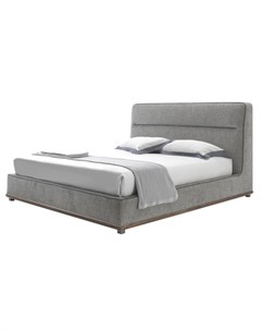 Кровать lysette серый 181x112x211 см Gramercy