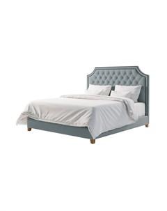 Кровать montana king size серый 195x140x222 см Gramercy