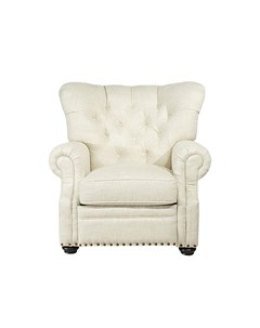 Кресло rockford reclined белый 105x101x109 см Gramercy