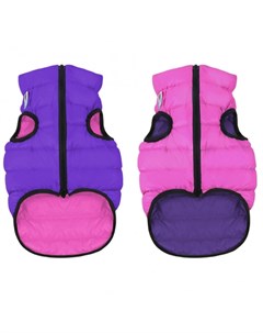 AiryVest Курточка двухсторонняя для собак розово фиолетовая Collar