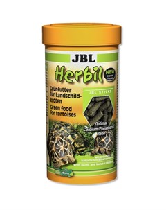 Herbil Основной корм для сухопутных черепах палочки 250 мл Jbl