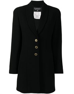 Однобортное пальто 1994 го года Chanel pre-owned