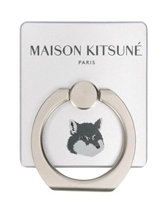 Кольцо для ключей с гравировкой логотипа Maison kitsuné