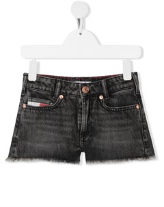 Джинсовые шорты Harper с бахромой Tommy hilfiger junior