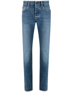 Прямые джинсы средней посадки Emporio armani