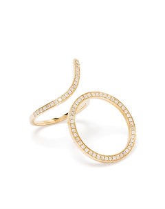 Кольцо из желтого золота с бриллиантами Anissa kermiche