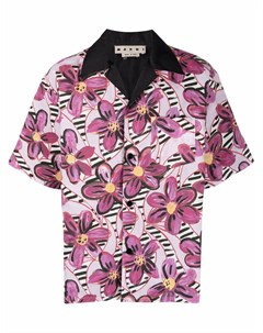 Двусторонняя рубашка с цветочным принтом Marni
