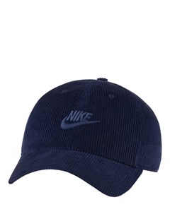 Темно синяя вельветовая кепка H86 Futura Nike