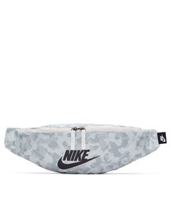 Бежевая сумка кошелек на пояс с камуфляжным принтом Heritage Nike