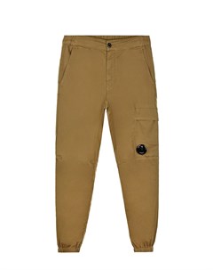 Бежевые спортивные брюки с карманом карго детские C.p. company