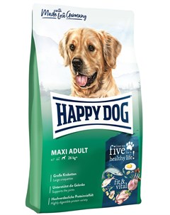 Supreme Fit Vital Adult Maxi для взрослых собак крупных пород 14 кг Happy dog