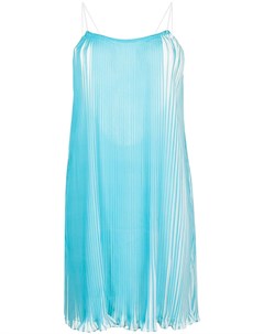Плиссированное платье мини Stella Bambah