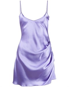 Платье мини со сборками Greta boldini