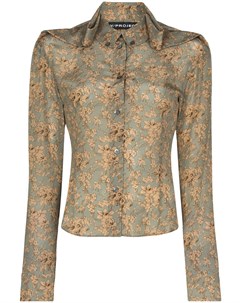 Блузка с цветочным принтом Y / project