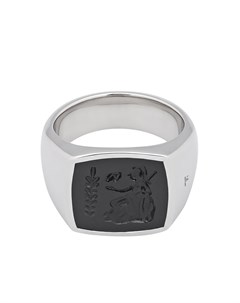 Серебряное кольцо Athena с ониксом Tom wood