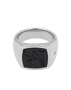 Серебряное кольцо Cushion Eros с ониксом Tom wood