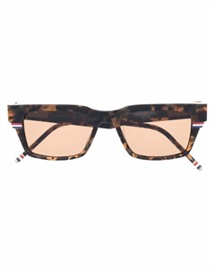 Солнцезащитные очки черепаховой расцветки Thom browne eyewear