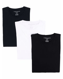 Комплект из трех футболок с круглым вырезом Majestic filatures