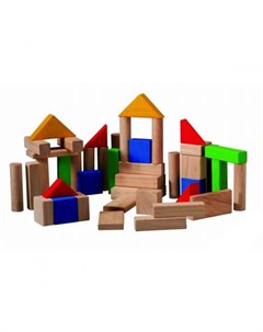 Деревянный конструктор Блоки Plan toys
