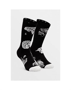Носки Vibes Socks Black On Black 2021 Volcom