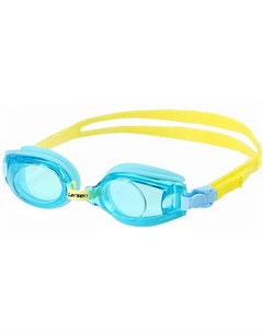 Очки для плавания детские DR5 голубой зеленый Larsen