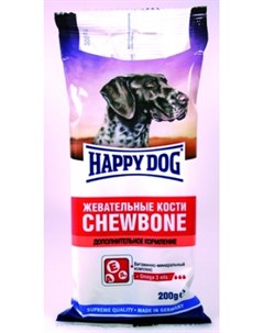 Лакомство для собак Chewbone кости жевательные 0 2 кг Happy dog