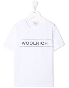 Футболка с логотипом Woolrich kids