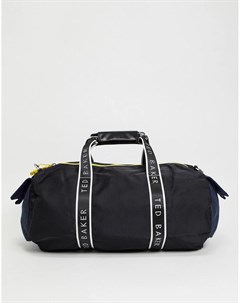 Черная нейлоновая спортивная сумка Vague Ted baker london