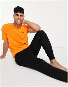 Оранжевая футболка Boss bodywear