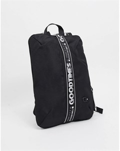 Черный рюкзак для ноутбука с замком из переработанных материалов Farringdon Goodtimes