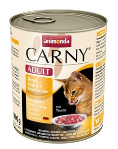 Влажный корм для кошек Carny Adult Chicken and Duck 0 8 кг Animonda
