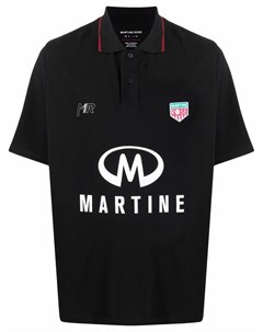 Рубашка поло с вышитым логотипом Martine rose