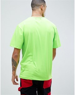 Зеленая футболка с принтом Granted