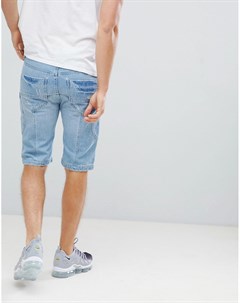 Светлые джинсовые шорты Crosshatch