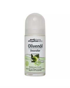 Роликовый дезодорант Olivenol Средиземноморская свежесть 50 мл Olivenol Medipharma cosmetics