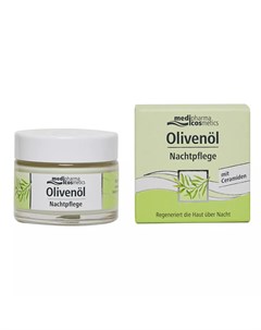 Ночной крем для лица Olivenol 50 мл Olivenol Medipharma cosmetics
