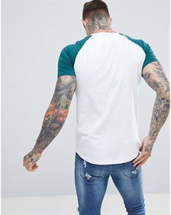 Обтягивающая футболка с рукавами реглан Ascend