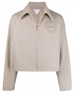 Однотонная куртка рубашка Bottega veneta