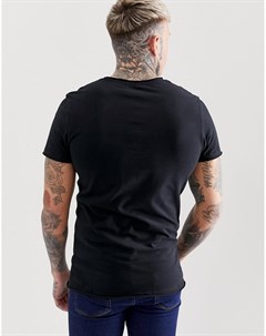 Черная футболка с карманом Blend