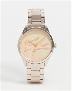 Часы браслет цвета розового золота Ladycroc 2001172 Lacoste