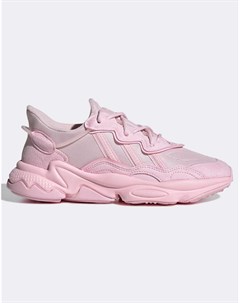 Розовые кроссовки Ozweego Adidas originals