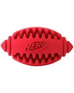 Игрушка для собак Мяч для регби рифленый 8 см 1 шт Nerf