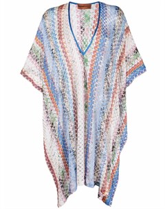 Платье туника с узором зигзаг Missoni mare