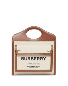 Сумка тоут Pocket размера мини Burberry