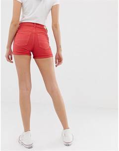 Красные джинсовые шорты Betties Pepe jeans